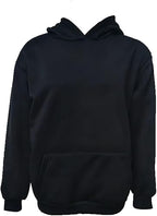Panda Styel Hooded Sweatshirt with Mesh Back Panel Full Sleeve