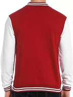 Red Bomber/Varsity Jacket for Men