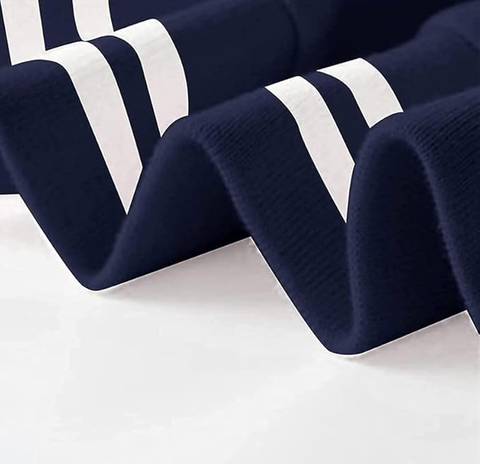 Navy Blue Bomber/Varsity Jacket for Men