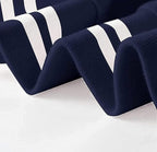 Navy Blue Bomber/Varsity Jacket for Men