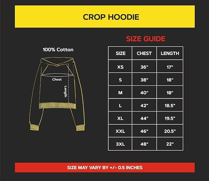 Panda Style Women’s Zipper Crop Hoodie | Black Fleece | Loose Fit Casual Wear