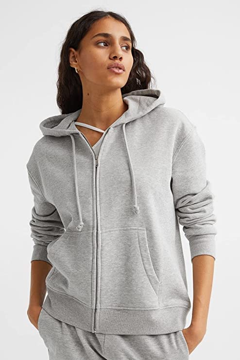 Zipper Hooded Sweatshirts for Women