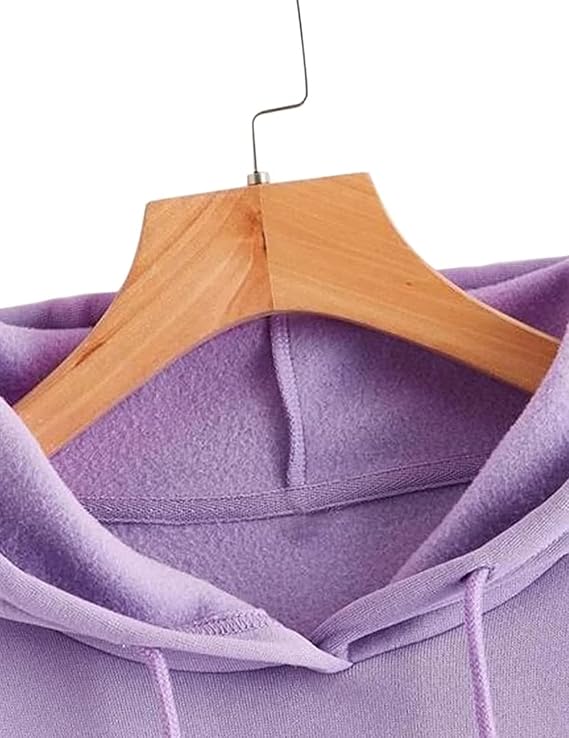 Solid Hoodie For Women
