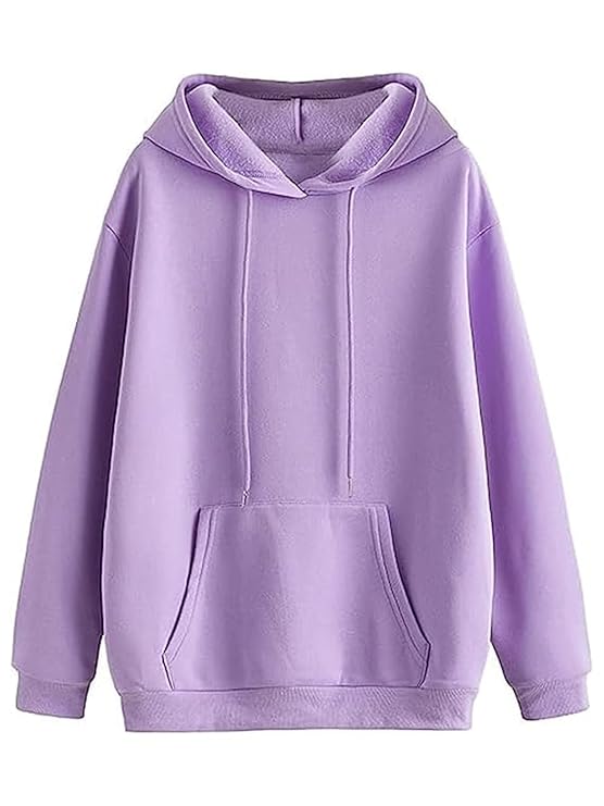 Solid Hoodie For Women