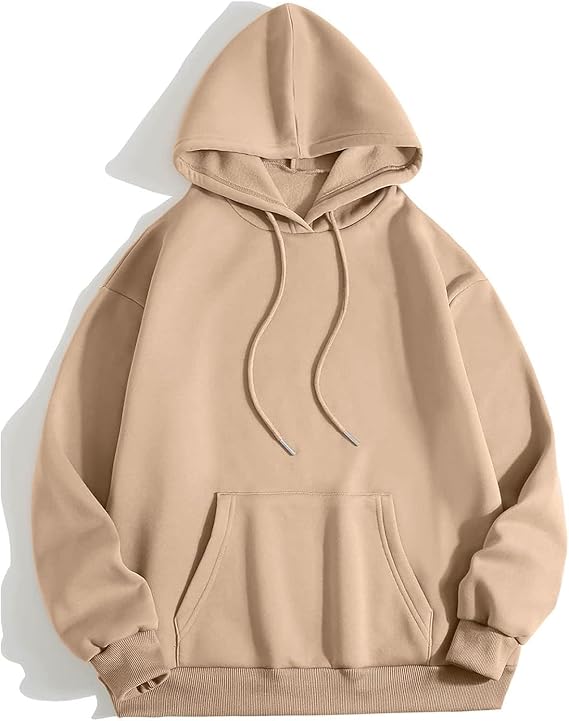 Solid Hoodie For Women