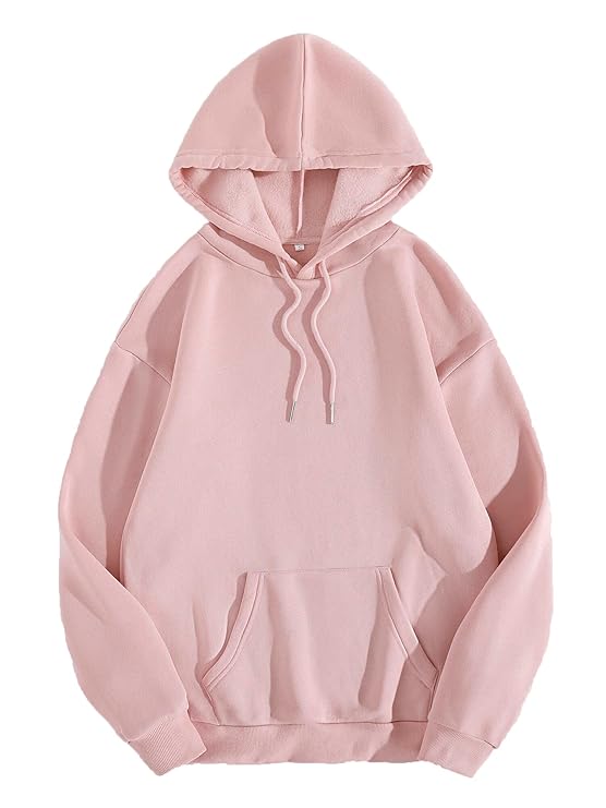 Solid Hoodie For Women