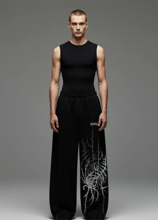 Straight Fit Baggy pants For Unisex